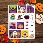 Cartela de Adesivos Cute Halloween Story 12x15cm KIMO ADESIVOS