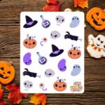 Cartela de Adesivos Halloween Cute 12x15cm KIMO ADESIVOS