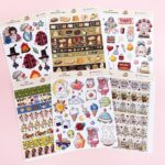 Pack de Adesivos Lulooca (Lançamento de Março e Maio) com 45 Cartelas 12x15cm KIMO ADESIVOS