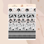 Cartela de Adesivos Pet Time Tape K876 12x15cm KIMO ADESIVOS