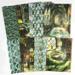 Pack de Colagens Sonserina A5 c/ 16 Papéis Decorados