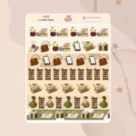 Cartela de Adesivos Livraria Tape K925 12x15cm KIMO ADESIVOS