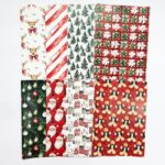 Pack de Colagens Natal A5 c/ 16 Papéis Decorados KIMO ADESIVOS