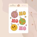 Cartela Big Sticker HoHoHo Colorido K936 8x12cm KIMO ADESIVOS