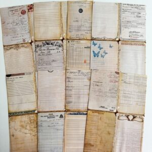 Pack de Colagens The Notebook A5 c/ 16 Papéis Decorados KIMO ADESIVOS