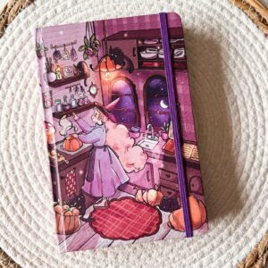 Caderno Bullet Journal Witchy Nightst A5 KIMO ADESIVOS