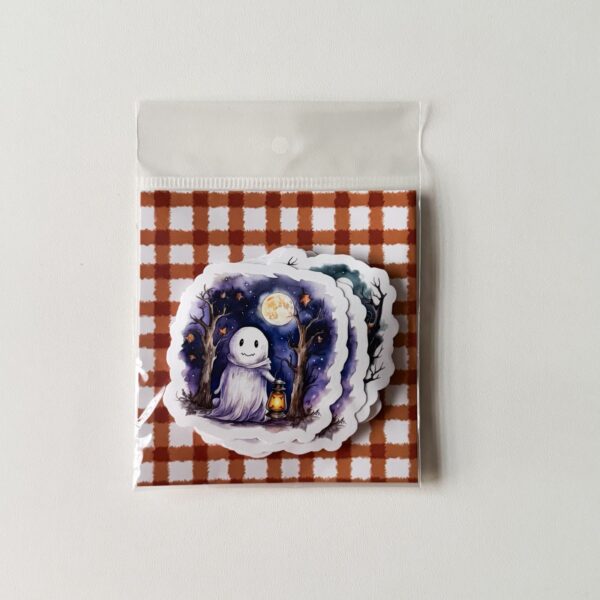 Kit de Die Cuts Nice Ghost com 20 Adesivos KIMO ADESIVOS - Imagem 3