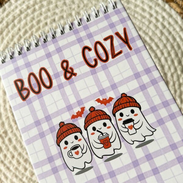 Bloco para Colagens Boo & Cozy c/ 30 Folhas 13x16cm KIMO ADESIVOS - Imagem 4