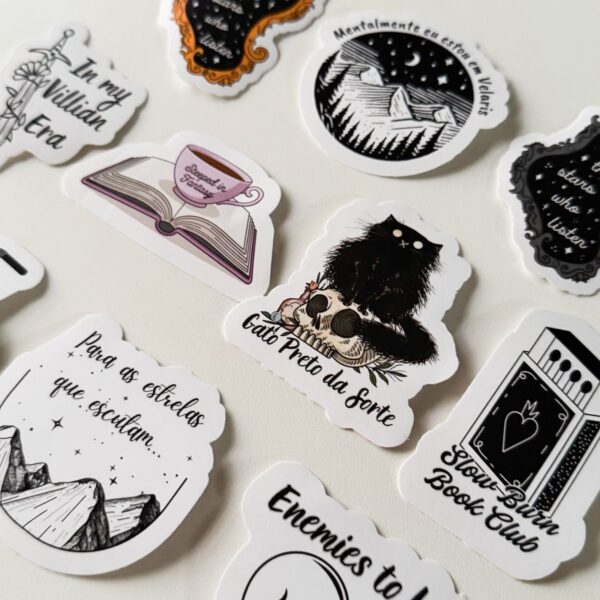 Kit de Die Cuts To The Stars com 20 Adesivos KIMO ADESIVOS - Imagem 2