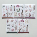 Kit de Adesivos Peony c/ 5 Cartelas 10x13cm KIMO ADESIVOS