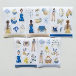 Kit de Adesivos Butterfly c/ 5 Cartelas 10x13cm KIMO ADESIVOS
